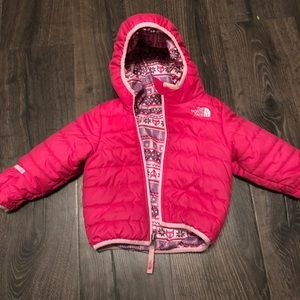 Toddler girls North Face Coat (18-24 months)